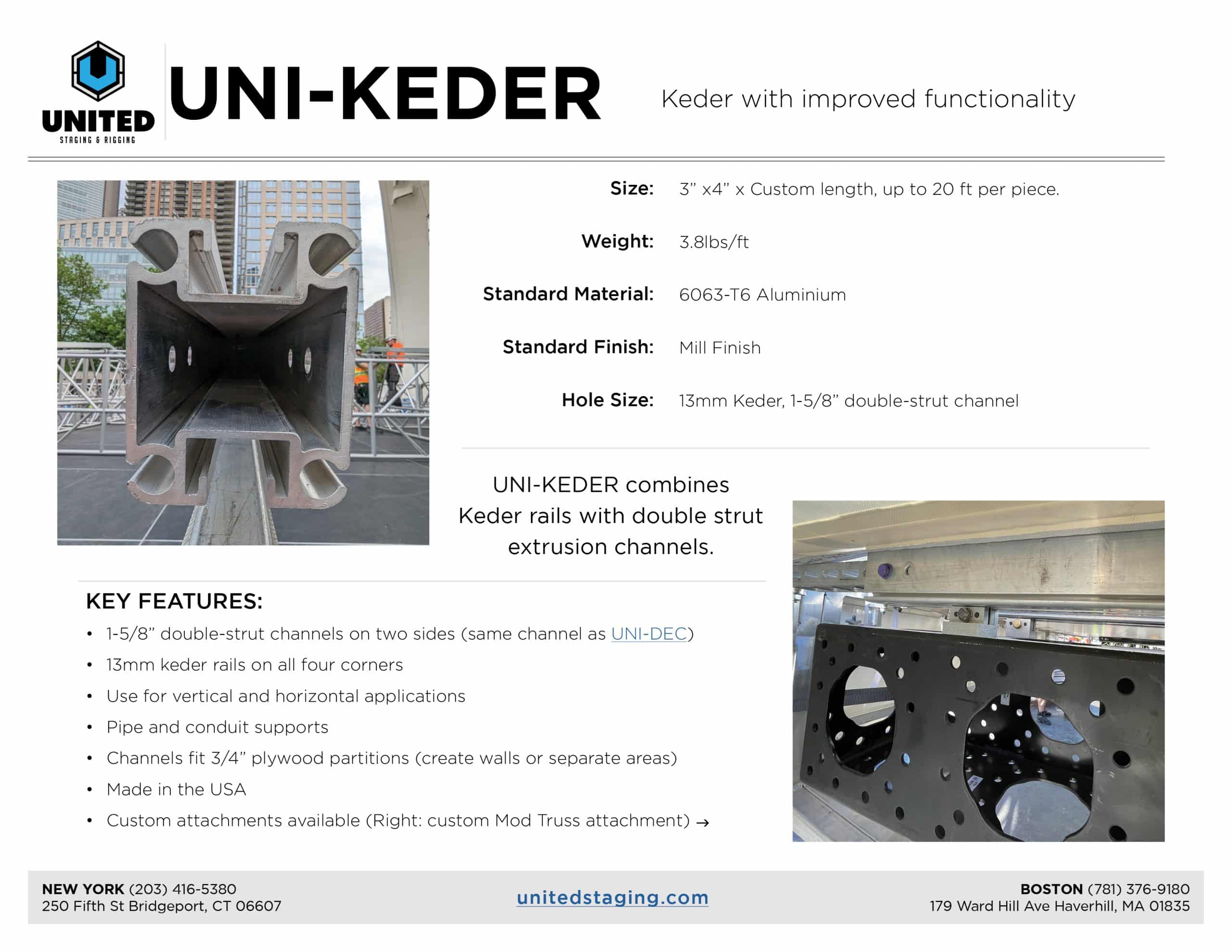 Jpeg image of the UNI-Keder page in our PDF. Click the image to read entire PDF.
